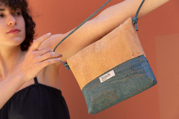 Vegane Handtasche von frisch Beutel aus Kork